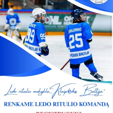 KVIEČIAME Į NEMOKAMAS LEDO RITULIO TRENIRUOTES KLAIPĖDOJE!