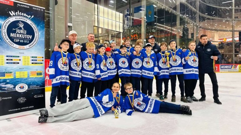 U12 Jurijaus Merkutovo 2026 taurei laimėti!