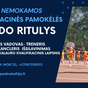 NEMOKAMOS LEDO RITULIO  EDUKACINĖS PAMOKĖLĖS!