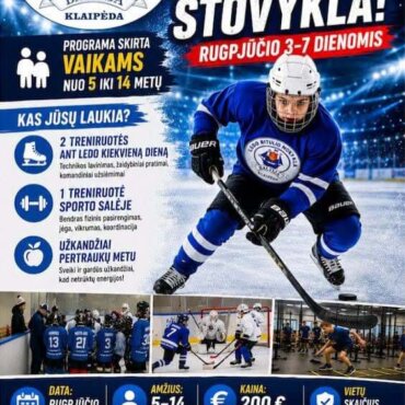 PRIEŠSEZONINĖ LEDO RITULIO STOVYKLA