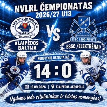 NVLRL U13 2026/27metų sezonas atidarytas pergale!