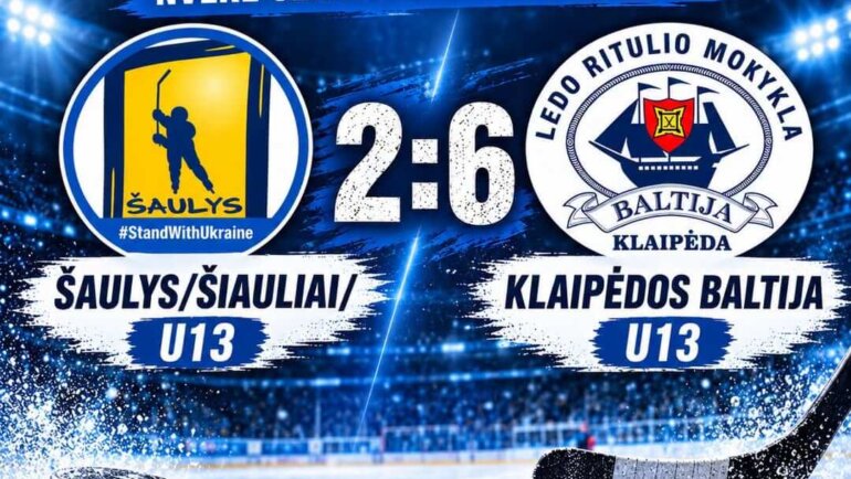 NVLRL U13 antras turas Šiauliuose!